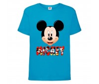 Футболка детская Микки Маус 004 (Mickey Mouse) синяя (MMS blu 004) 104 см Футболка детская Микки Маус 004 (Mickey Mouse) синяя (MMS blu 004) 104 см