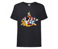 Футболка детская Микки Маус 003 (Mickey Mouse) черная (MMS blc 003) 116 см Футболка детская Микки Маус 003 (Mickey Mouse) черная (MMS blc 003) 116 см