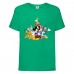 Футболка детская Микки Маус 003 (Mickey Mouse) зеленая (MMS grn 003) 140 см Футболка детская Микки Маус 003 (Mickey Mouse) зеленая (MMS grn 003) 140 см