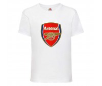 Футболка детская Футбольный клуб Арсенал (Arsenal) белая (FOOT wh 002) 116 см Футболка детская Футбольный клуб Арсенал (Arsenal) белая (FOOT wh 002) 116 см