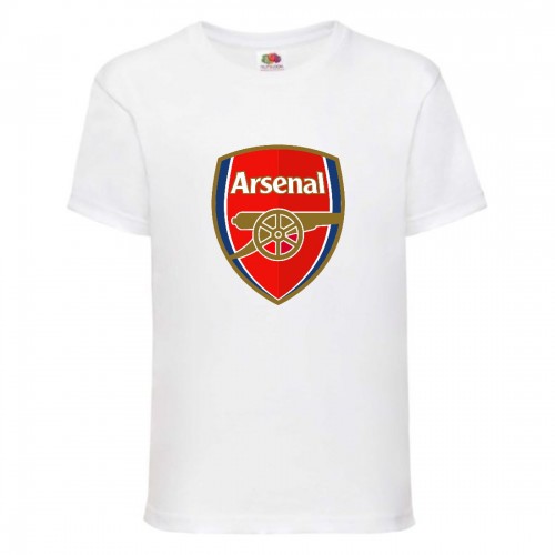 Футболка детская Футбольный клуб Арсенал (Arsenal) белая (FOOT wh 002) 116 см Футболка детская Футбольный клуб Арсенал (Arsenal) белая (FOOT wh 002) 116 см