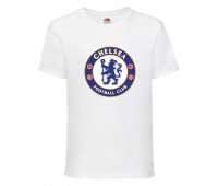 Футболка детская Футбольный клуб Челси (Chelsea) белая (FOOT wh 005) 116 см Футболка детская Футбольный клуб Челси (Chelsea) белая (FOOT wh 005) 116 см