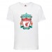 Футболка детская Футбольный клуб Ливерпуль (Liverpool) белая (FOOT wh 008) 116 см Футболка детская Футбольный клуб Ливерпуль (Liverpool) белая (FOOT wh 008) 116 см