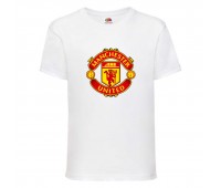 Футболка детская Футбольный клуб Манчестер Юнайтед (Manchester United) белая (FOOT wh 009) 116 см Футболка детская Футбольный клуб Манчестер Юнайтед (Manchester United) белая (FOOT wh 009) 116 см