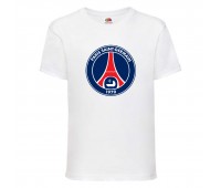 Футболка детская Футбольный клуб Париж Сент - Жермен (Paris Saint - Germain) белая (FOOT wh 02) 116 см Футболка детская Футбольный клуб Париж Сент - Жермен (Paris Saint - Germain) белая (FOOT wh 02) 116 см