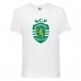 Футболка детская Футбольный клуб Спортклуб Португалия (Sporting Clube de Portugal) белая (FOOT wh 07) 116 см Футболка детская Футбольный клуб Спортклуб Португалия (Sporting Clube de Portugal) белая (FOOT wh 07) 116 см