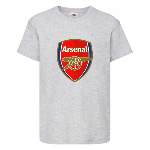 Футболка детская Футбольный клуб Арсенал (Arsenal) серая (FOOT gr 002) 116 см Футболка детская Футбольный клуб Арсенал (Arsenal) серая (FOOT gr 002) 116 см