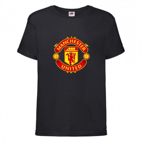 Футболка детская Футбольный клуб Манчестер Юнайтед (Manchester United) черная (FOOT blc 009) 116 см Футболка детская Футбольный клуб Манчестер Юнайтед (Manchester United) черная (FOOT blc 009) 116 см