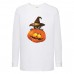 Лонгслив реглан Хелловин 0001 (Halloween) белый (HAL wh 0001) 140 см
