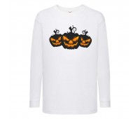 Лонгслив реглан Хелловин 0002 (Halloween) белый (HAL wh 0002) 104 см