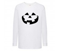 Лонгслив реглан Хелловин 0006 (Halloween) белый (HAL wh 0006) 128 см