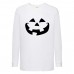 Лонгслив реглан Хелловин 0006 (Halloween) белый (HAL wh 0006) 128 см