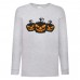 Лонгслив реглан Хелловин 0002 (Halloween) серый (HAL gr 0002) 104 см