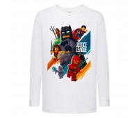 Лонгслив реглан Лего 002 (LEGO) белый (LEGO wh 002) 128 см