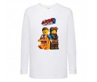 Лонгслив реглан Лего 007 (LEGO) белый (LEGO wh 007) 140 см