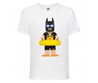 Футболка детская Лего 004 (LEGO) белая (LEGO wh 004) 140 см