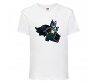 Футболка детская Лего 009 (LEGO) белая (LEGO wh 009) 140 см