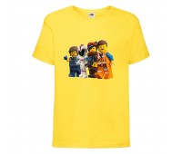 Футболка детская Лего 006 (LEGO) желтая (LEGO yel 006) 140 см