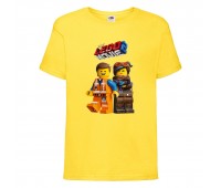 Футболка детская Лего 007 (LEGO) желтая (LEGO yel 007) 140 см
