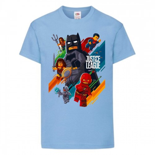 Футболка детская Лего 002 (LEGO) голубая (LEGO lbl 002) 104 см Футболка детская Лего 002 (LEGO) голубая (LEGO lbl 002) 104 см