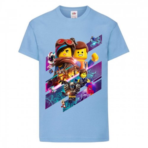 Футболка детская Лего 003 (LEGO) голубая (LEGO lbl 003) 104 см Футболка детская Лего 003 (LEGO) голубая (LEGO lbl 003) 104 см