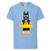 Футболка детская Лего 004 (LEGO) голубая (LEGO lbl 004) 140 см