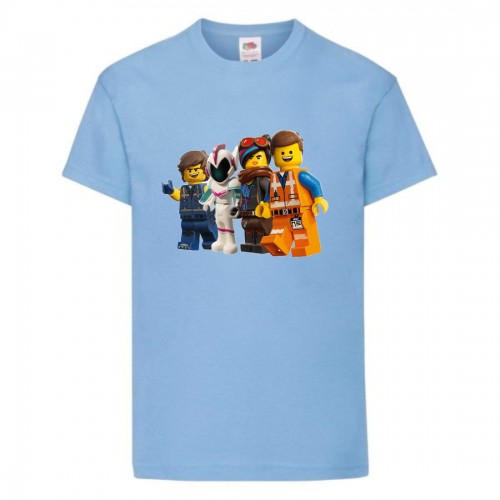 Футболка детская Лего 006 (LEGO) голубая (LEGO lbl 006) 140 см Футболка детская Лего 006 (LEGO) голубая (LEGO lbl 006) 140 см