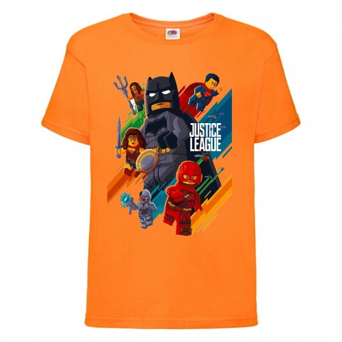Футболка детская Лего 002 (LEGO) оранжевая (LEGO or 002) 116 см Футболка детская Лего 002 (LEGO) оранжевая (LEGO or 002) 116 см