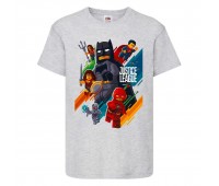 Футболка детская Лего 002 (LEGO) серая (LEGO gr 002) 116 см Футболка детская Лего 002 (LEGO) серая (LEGO gr 002) 116 см