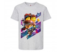 Футболка детская Лего 003 (LEGO) серая (LEGO gr 003) 116 см Футболка детская Лего 003 (LEGO) серая (LEGO gr 003) 116 см