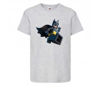 Футболка детская Лего 009 (LEGO) серая (LEGO gr 009) 140 см