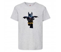 Футболка детская Лего 013 (LEGO) серая (LEGO gr 013) 140 см