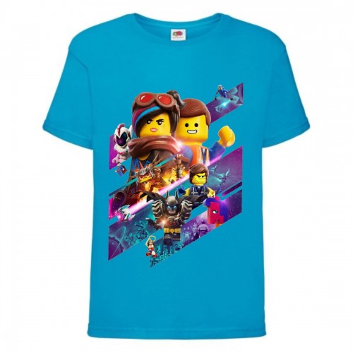 Футболка детская Лего 003 (LEGO) синяя (LEGO blu 003) 116 см Футболка детская Лего 003 (LEGO) синяя (LEGO blu 003) 116 см