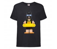 Футболка детская Лего 004 (LEGO) черная (LEGO blc 004) 140 см