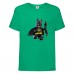 Футболка детская Лего 010 (LEGO) зеленая (LEGO grn 010) 140 см