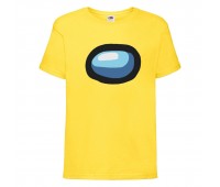 Футболка детская Амонг АС  (Among US) желтая (among-us-004-yellow) 152 см