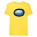 Футболка детская Амонг АС  (Among US) желтая (among-us-004-yellow) 152 см