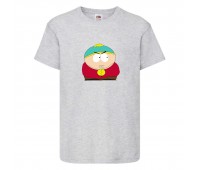 Футболка детская Южный Парк 006 (South park) серая (SPA gr 006) 128 см