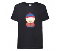 Футболка детская Южный Парк 002 (South park) черная (SPA blc 002) 140 см