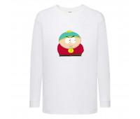 Лонгслив реглан Южный Парк 006 (South park) белый (SPA wh 006) 104 см