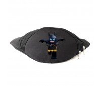 Сумка Бананка на пояс  Лего Бетмен (LEGO-Batman-08) Cappuccino Toys черная