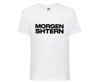 Футболка детская МОРГЕНШТЕРН 002 (MORGENSTERN) белая (RMO wh 002) 164 см