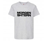Футболка детская МОРГЕНШТЕРН 002 (MORGENSTERN) серая (RMO gr 002) 140 см