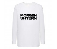 Лонгслив реглан Моргенштерн 002 (Morgenstern) белый (RMO wh 002) 140 см