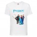 Футболка детская Холодное сердце 006 (Frozen) белая (FRH wh 006) 98 см