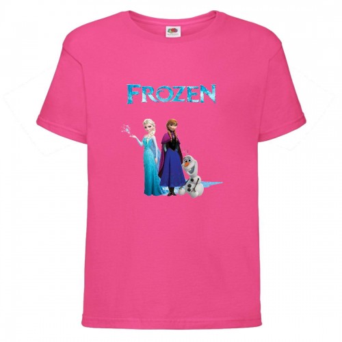 Футболка детская Холодное сердце 004 (Frozen) розовая (FRH pnc 004) 104 см Футболка детская Холодное сердце 004 (Frozen) розовая (FRH pnc 004) 104 см