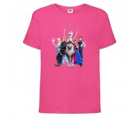 Футболка детская Холодное сердце 006 (Frozen) розовая (FRH pnc 006) 104 см Футболка детская Холодное сердце 006 (Frozen) розовая (FRH pnc 006) 104 см