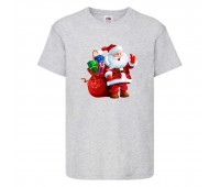Футболка детская Новый Год (New Year) серая (0003-gray) размер 152 см Футболка детская Новый Год (New Year) серая (0003-gray) размер 152 см