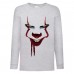Лонгслив реглан ОНО Пеннивайз 001 (Pennywise) серый (OPN gr 001) 152 см