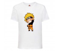 Футболка детская Наруто 030 (Naruto) белая (NAR wh 030) 128 см Футболка детская Наруто 030 (Naruto) белая (NAR wh 030) 128 см